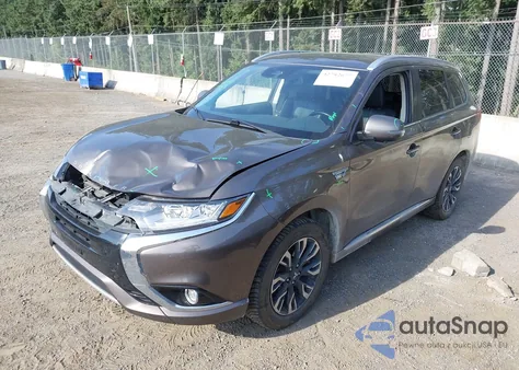 2018 Mitsubishi Outlander Phev Gt из США, поврежденный, VIN JA4J24A55JZ050755